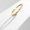 Armring Palermo - 18k forgyldt, med hvide zirkoner.