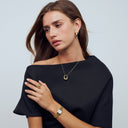 Ring Borsa Pianura - 18k forgyldt, med poleret overflade.