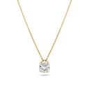 Halskæde Venice Solitaire - 14 kt guld med en 1.00 ct lab-grown diamant