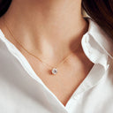 Halskæde Venice Solitaire - 14 kt guld med en 2.00 ct lab-grown diamant