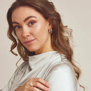 Noelle Øreringe LILLE - Sølvbelagt