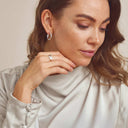 Noelle Øreringe LILLE - Sølvbelagt