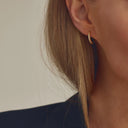 Elin Øreringe - Forgyldt