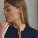 Elin Øreringe - Forgyldt