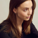 Agnes Øreringe - Forgyldt