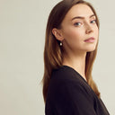 Lea Øreringe LILLE - Forgyldt