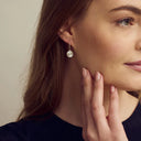 Scarlett HOOP Øreringe - Sølvbelagt