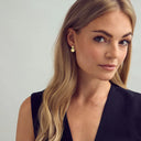 Scarlett Dobbelt Øreringe - 18 karat forgyldt