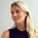 Hana Hoop Øreringe - 18 karat forgyldt