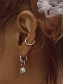 Twin Mini Ear Cuff Silver - Single