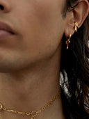 River Earcuff Goldplated Silver - Single