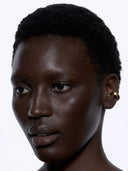 Omotesando Chunky Ear Cuff Goldplated Silver - Single