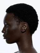 Omotesando Chunky Ear Cuff Goldplated Silver - Single