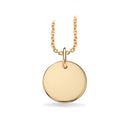#TagMe 10 mm vedhæng blank 8 kt. m. kæde