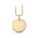 #TagMe 13 mm vedhæng blank 8 kt. m. kæde