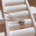 Diana roset 0,07 H-W/SI-aquamarin 14 kt.