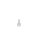 Rhod. Sølv Vedh. M/Sy.Zirconia 5Mm