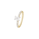 14 Karat Solitaire Ring 0,70 ct. TW/VS LG