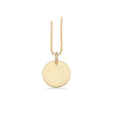 *#TagMe 13 mm. blank sølv fg. m/kæde