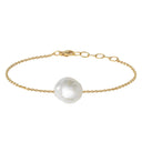 Baroque pearl Armbånd - Forgyldt