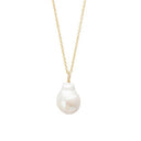 Baroque freshwaterpearl Vedhæng - Forgyldt