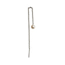 Earchain with pearl - Forgyldt