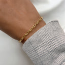 Armbånd sølv fg 17+2 cm