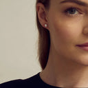 Scarlett Ørestikkere Lille - Sølvbelagt