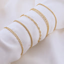Armbånd trippel rk. sølv fg. 17+2 cm