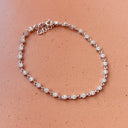 SoHo armbånd cubic zir. sølv rh. 17+2 cm