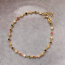 SoHo armbånd multicolor cubic zir sølv fg 17+2