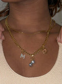 Saffi Necklace 43 Goldplated Silver