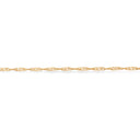 Armbånd singapore sølv fg. 17+2cm