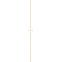 *Armbånd kors fkp. sølv fg. 17+2 cm