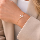 *Armbånd kors fkp. sølv fg. 17+2 cm