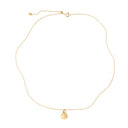 Aspen 50 Necklace Goldplated Silver