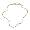 Ramen Necklace Goldplated Silver