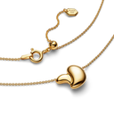 Sagene 45 Necklace Goldplated Silver