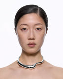Splash Choker Silver