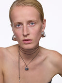 Tote Medium Necklace Silver