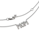 Mom Collet Necklace Silver