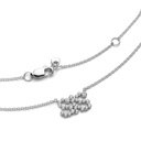 SIS Collet Necklace Silver