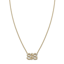 SIS Collet Necklace Gold