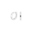 Rhod. Sølv Creoler 1,7x12mm Udv. 30160400900