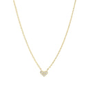 Collier med hjerte og zirk. 333
