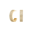 8kt. guldcreoler m/cz - 30428830300