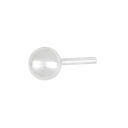 SON stål ørestik kugle 4mm 1 stk.