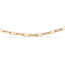 Collier long link 8 kt.