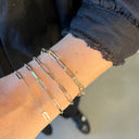 Armbånd links/plade 8 kt.