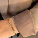 Armbånd links  8 kt.